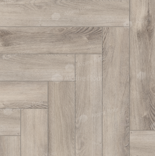 Кварцвиниловая плитка (Елочка) Alpine Floor PARQUET LIGHT Дуб Исида ЕСО 13-15